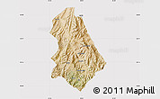 Satellite Map of Asmat, cropped outside