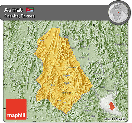 Savanna Style Map of Asmat