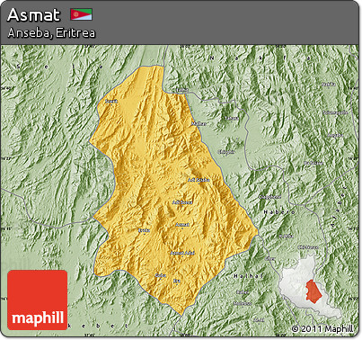 Savanna Style Map of Asmat