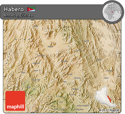 Satellite Map of Habero