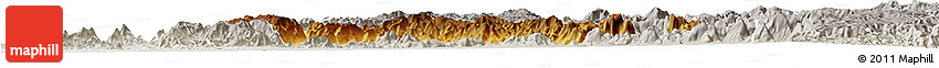 Physical Horizon Map of Hagaz, lighten, semi-desaturated