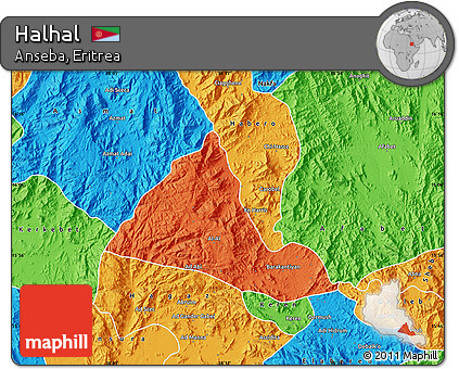 Political Map of Halhal