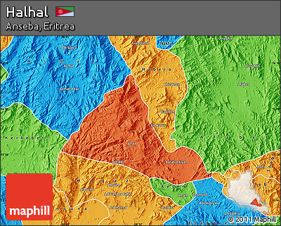 Political Map of Halhal
