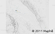 Shaded Relief 3D Map of Archipelagos, lighten, desaturated
