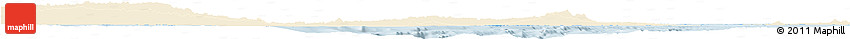 Classic Style Horizon Map of Archipelagos, single color outside