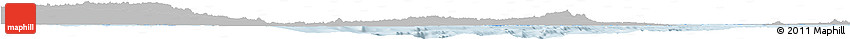 Gray Horizon Map of Archipelagos, single color outside