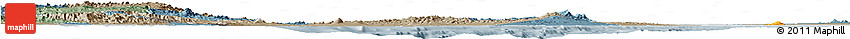 Political Horizon Map of Archipelagos, semi-desaturated