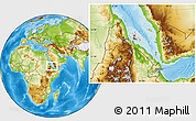 Physical Location Map of Archipelagos