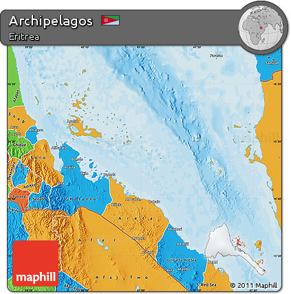 Political Map of Archipelagos