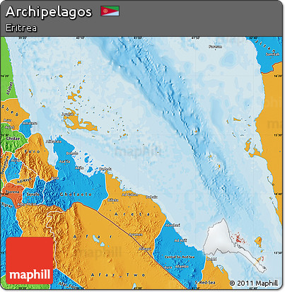 Political Map of Archipelagos