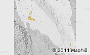 Political Map of Archipelagos, lighten, desaturated