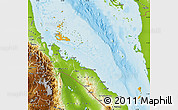 Political Map of Archipelagos, physical outside