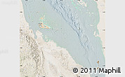 Satellite Map of Archipelagos, lighten