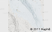 Shaded Relief Map of Archipelagos, lighten, semi-desaturated