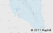 Silver Style Map of Archipelagos, single color outside