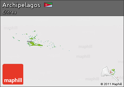 Physical Panoramic Map of Archipelagos, cropped outside