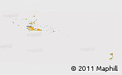 Political Panoramic Map of Archipelagos, cropped outside