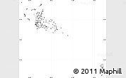Blank Simple Map of Archipelagos, cropped outside