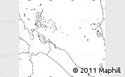 Blank Simple Map of Archipelagos, no labels