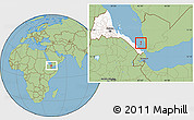 Savanna Style Location Map of Zuqar Hanish, highlighted country