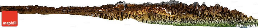 Physical Horizon Map of Adi Keyh, darken