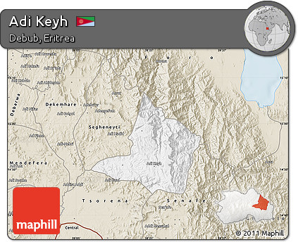 Classic Style Map of Adi Keyh