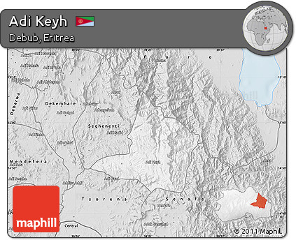 Silver Style Map of Adi Keyh
