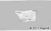 Gray 3D Map of May Mine, single color outside