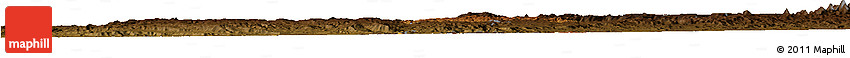 Physical Horizon Map of May Mine, darken