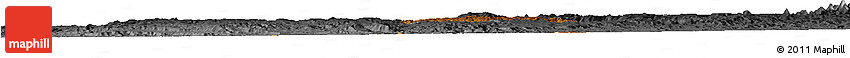 Physical Horizon Map of May Mine, darken, desaturated