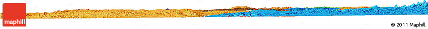 Physical Horizon Map of May Mine, political outside