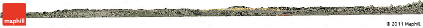 Satellite Horizon Map of May Mine, darken, semi-desaturated