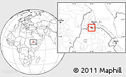 Blank Location Map of May Mine