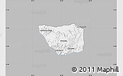Gray Map of May Mine, single color outside