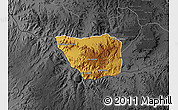 Physical Map of May Mine, darken, desaturated