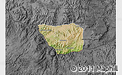 Satellite Map of May Mine, darken, desaturated