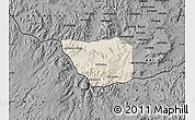 Shaded Relief Map of May Mine, darken, desaturated