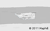 Gray Panoramic Map of May Mine, single color outside