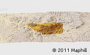 Physical Panoramic Map of May Mine, lighten