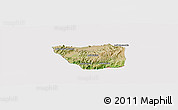 Satellite Panoramic Map of May Mine, cropped outside