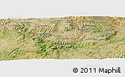 Satellite Panoramic Map of May Mine