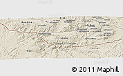 Shaded Relief Panoramic Map of May Mine