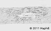 Silver Style Panoramic Map of May Mine