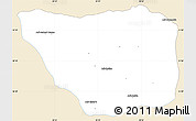Classic Style Simple Map of May Mine, single color outside