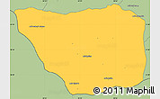 Savanna Style Simple Map of May Mine