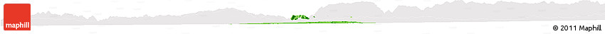 Political Horizon Map of Akurdet, cropped outside