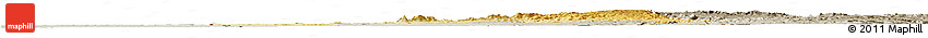 Physical Horizon Map of Omhajer, semi-desaturated