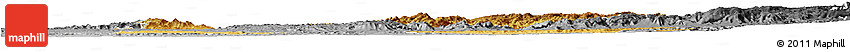 Physical Horizon Map of Shambiko, desaturated