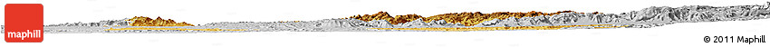 Physical Horizon Map of Shambiko, lighten, desaturated