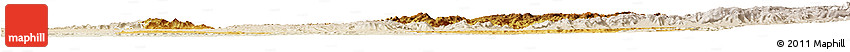 Physical Horizon Map of Shambiko, lighten